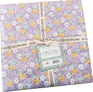 Kim's Cause Collection Dilly Dally 10" Squares 42 Pieces Layer Cake Maywood Studio
