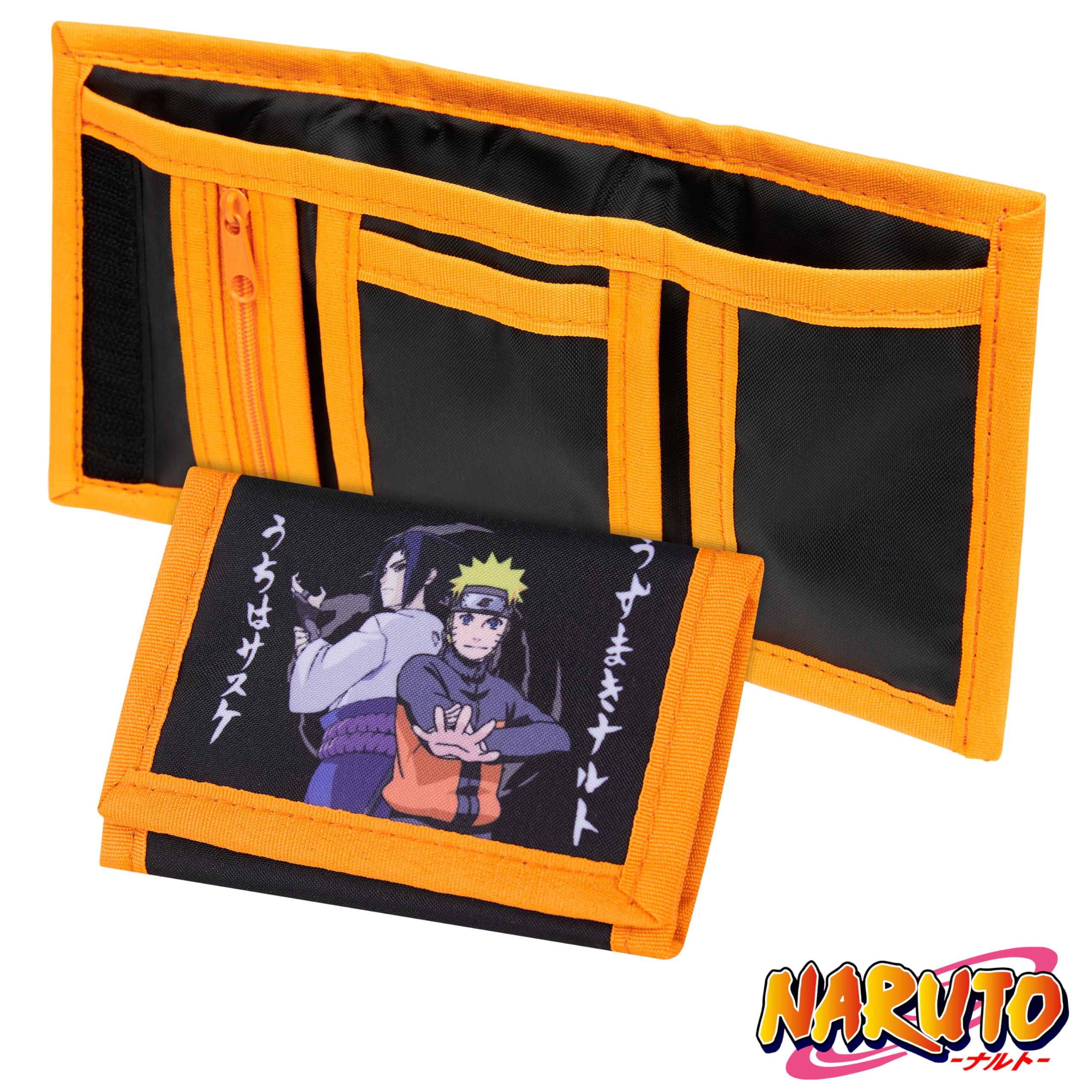 NARUTO Porte Clef Enfant - Coffret Portefeuille Enfant et Lot Porte-Clés Anime Enfant Ado - Idée Cadeau Anime Manga (Multi Portefeuille et Lot Porte-Clés)