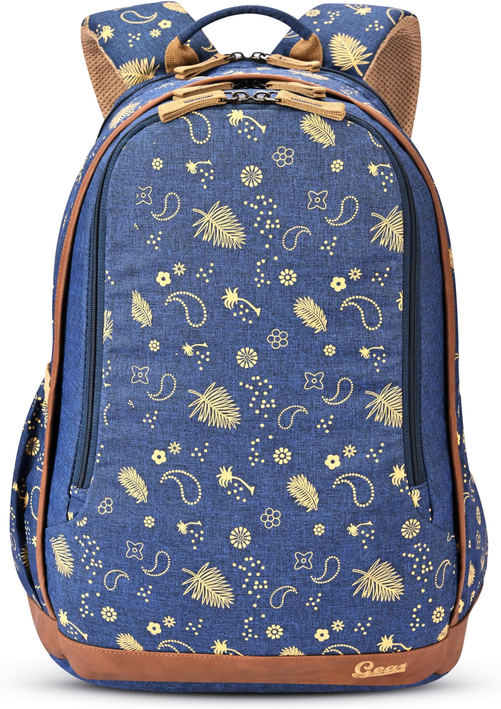 Triumph Backpack Navy Blue-Beige (BKPTRMP520522)