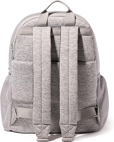Miniatura 3 de Baggallini Mochila para laptop On The Go para mujer, Neopreno gris jaspeado