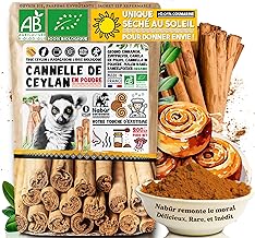 200g Ceylon Cinnamon Powder BIO, Madagascar, Cinnamon ground Ceylon by Nabür