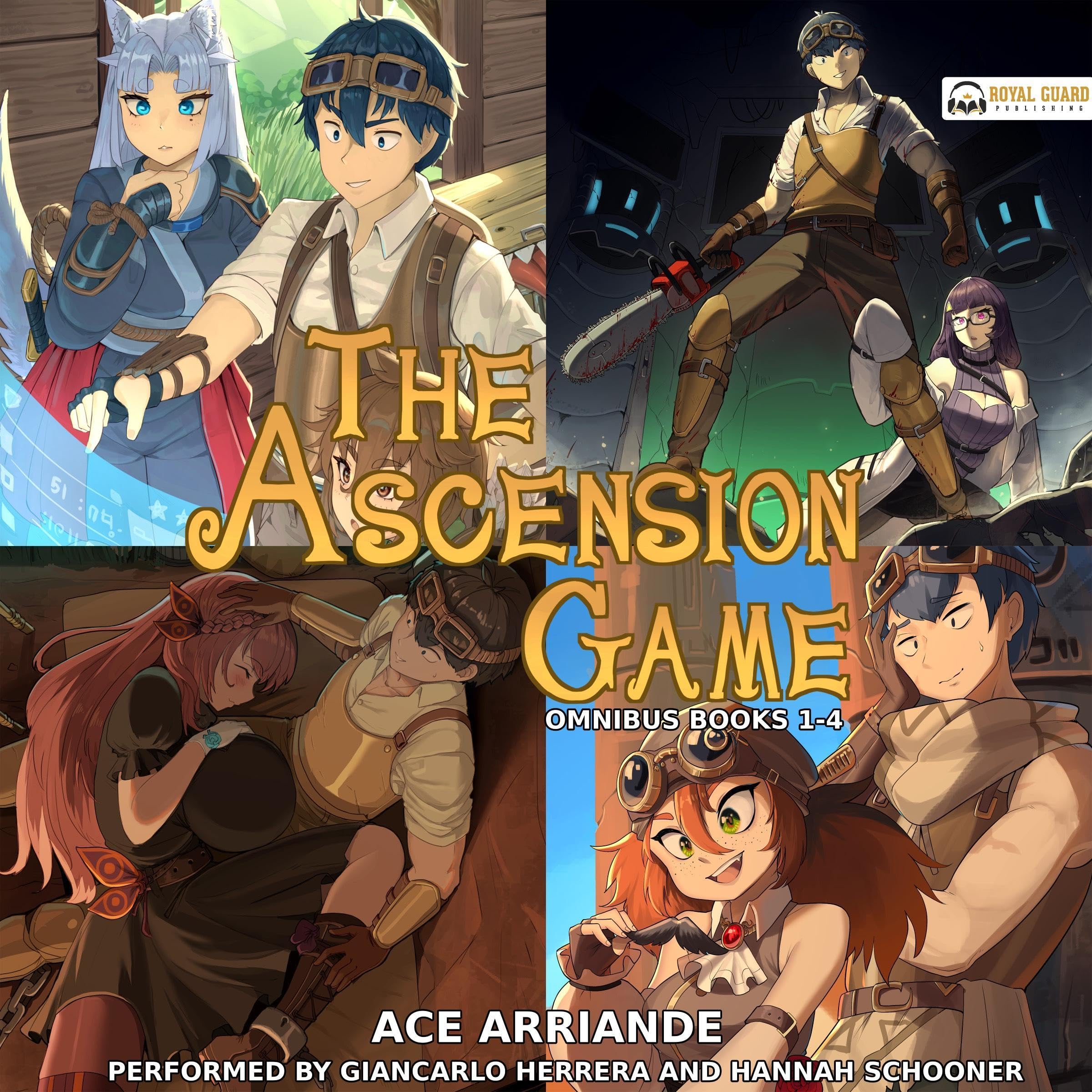 Cover art for The Ascension Game Omnibus