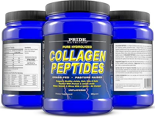 Miniatura 6 de Polvo de péptidos de colágeno  Suplemento de proteína paleo y cetogénica hidrolizada criada en pastos alimentados con pasto  para piel joven,