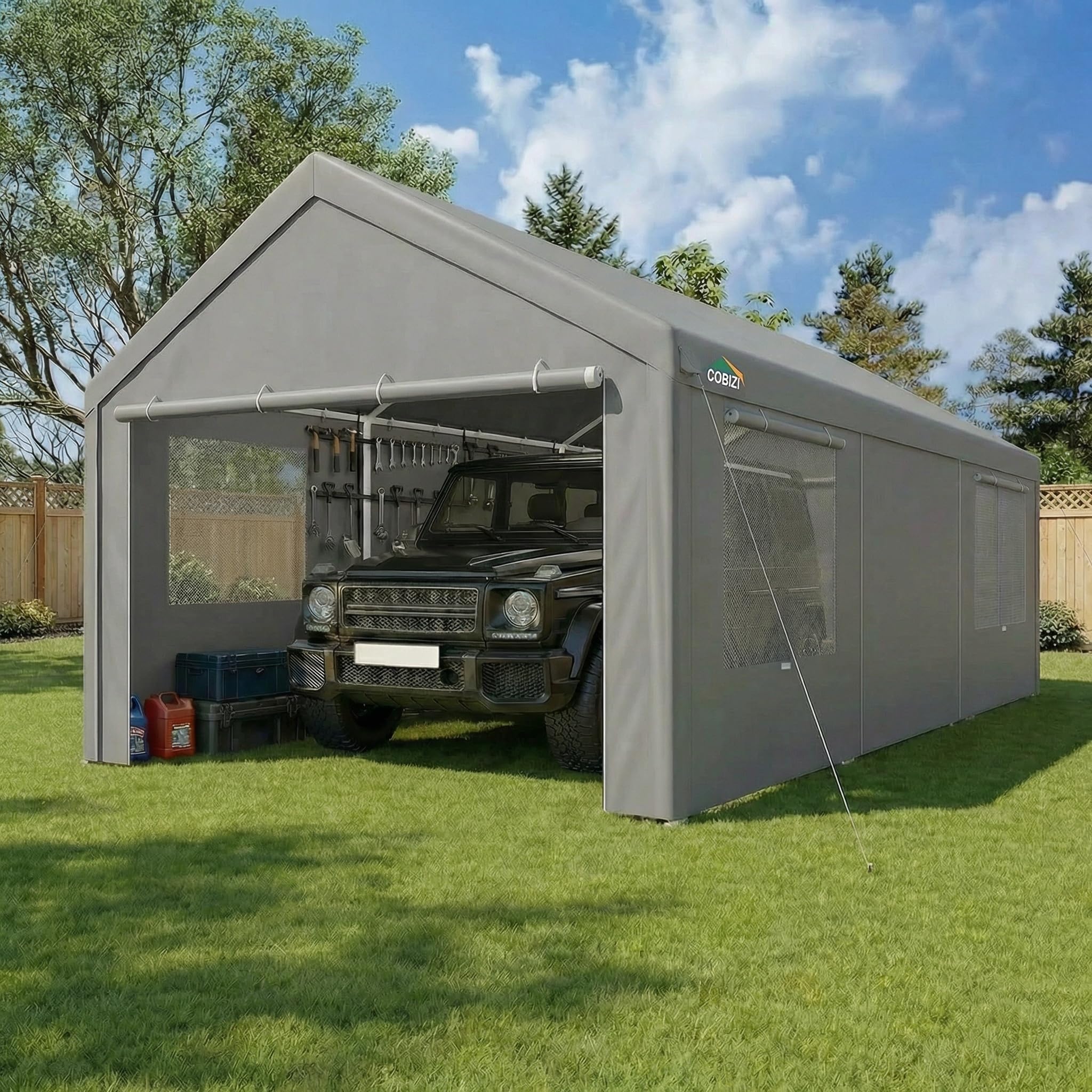COBIZI 10x20 Heavy Duty Carport