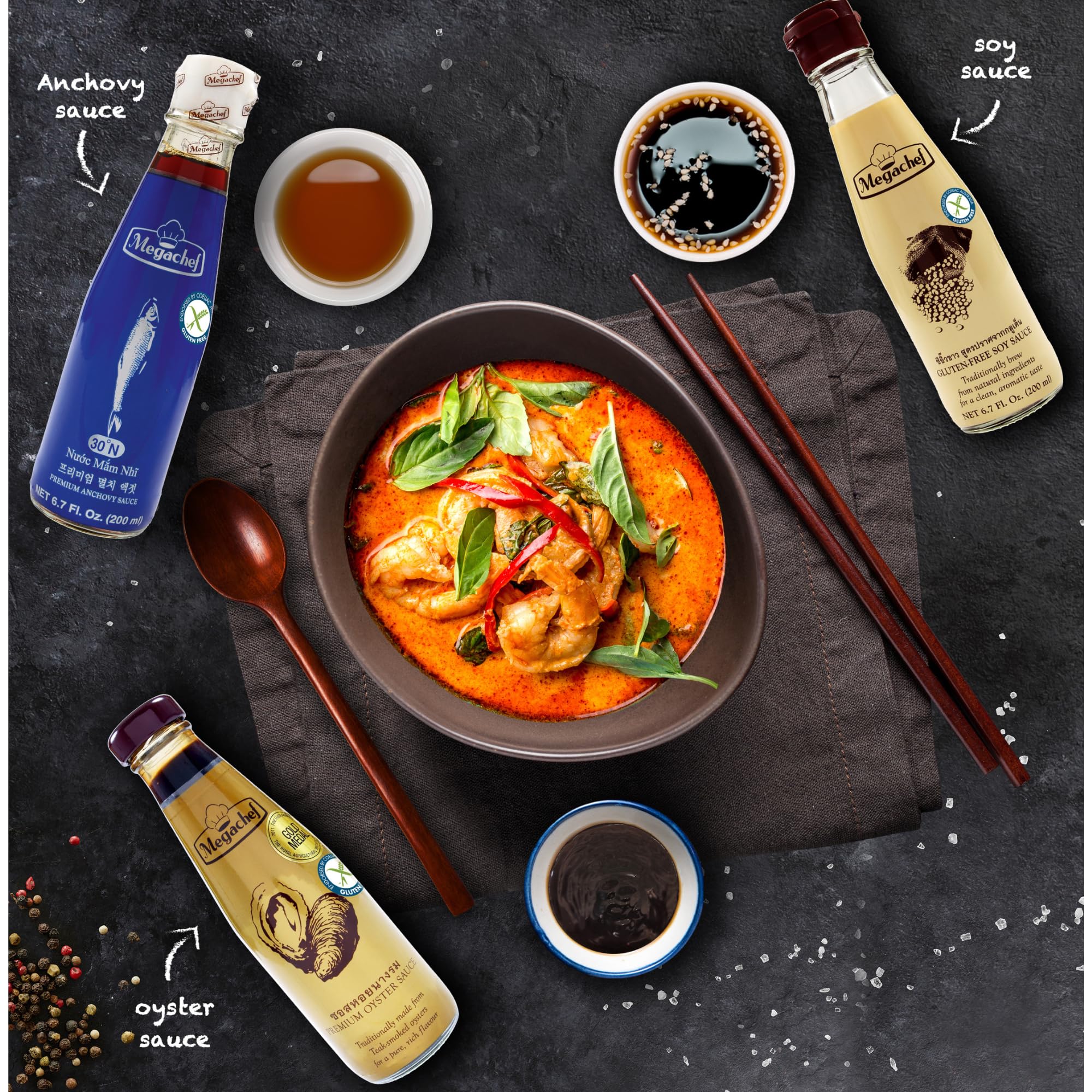 Megachef - Soy Sauce Gluten Free - 4.5 ltr