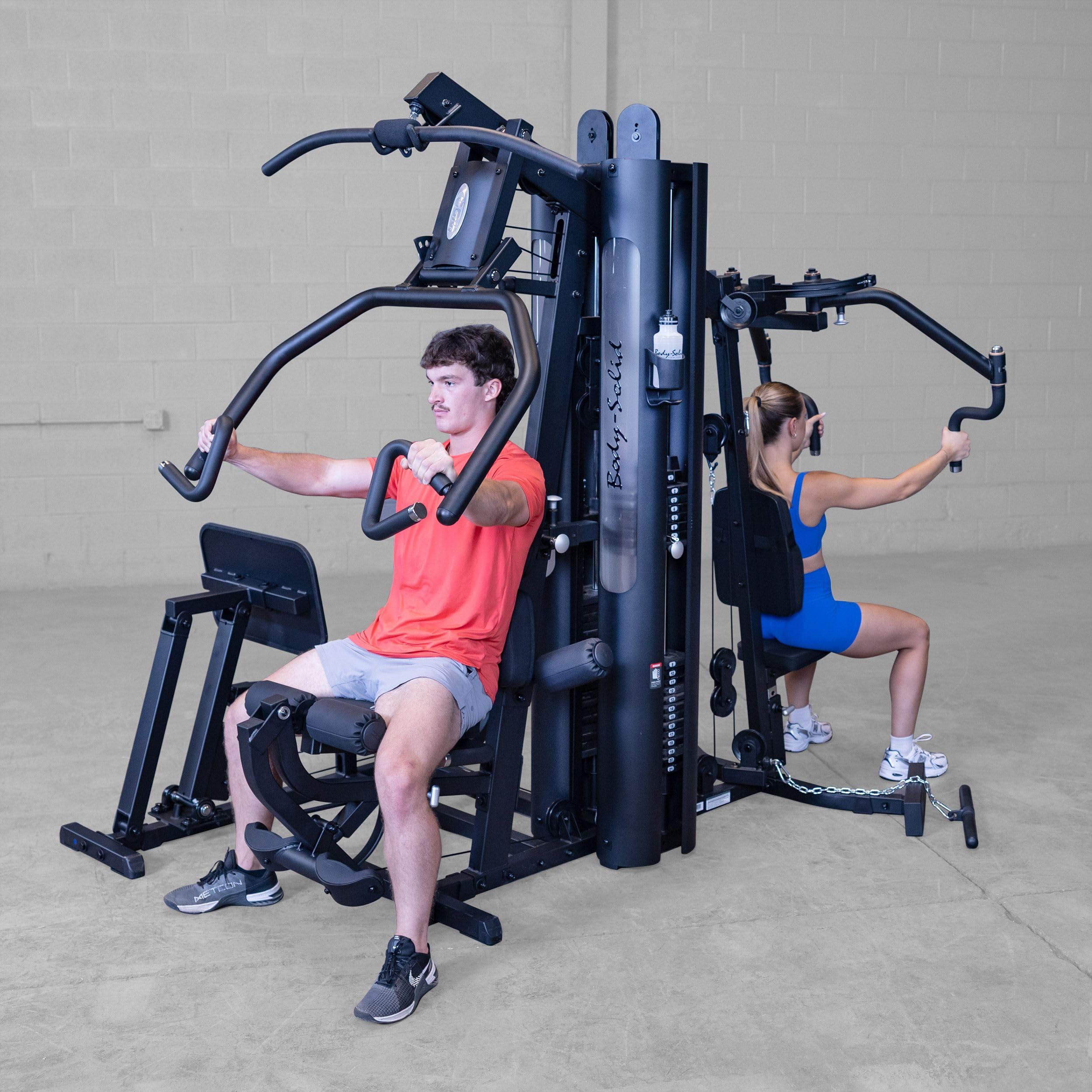 Body-Solid G-9U Kraftstation | Ganzkörpertrainer | inklusive 2X 95kg-Steckgewichtsblock | Home-Gym | Fitnessstation | Multi-Gym | Power-Tower für zuhause