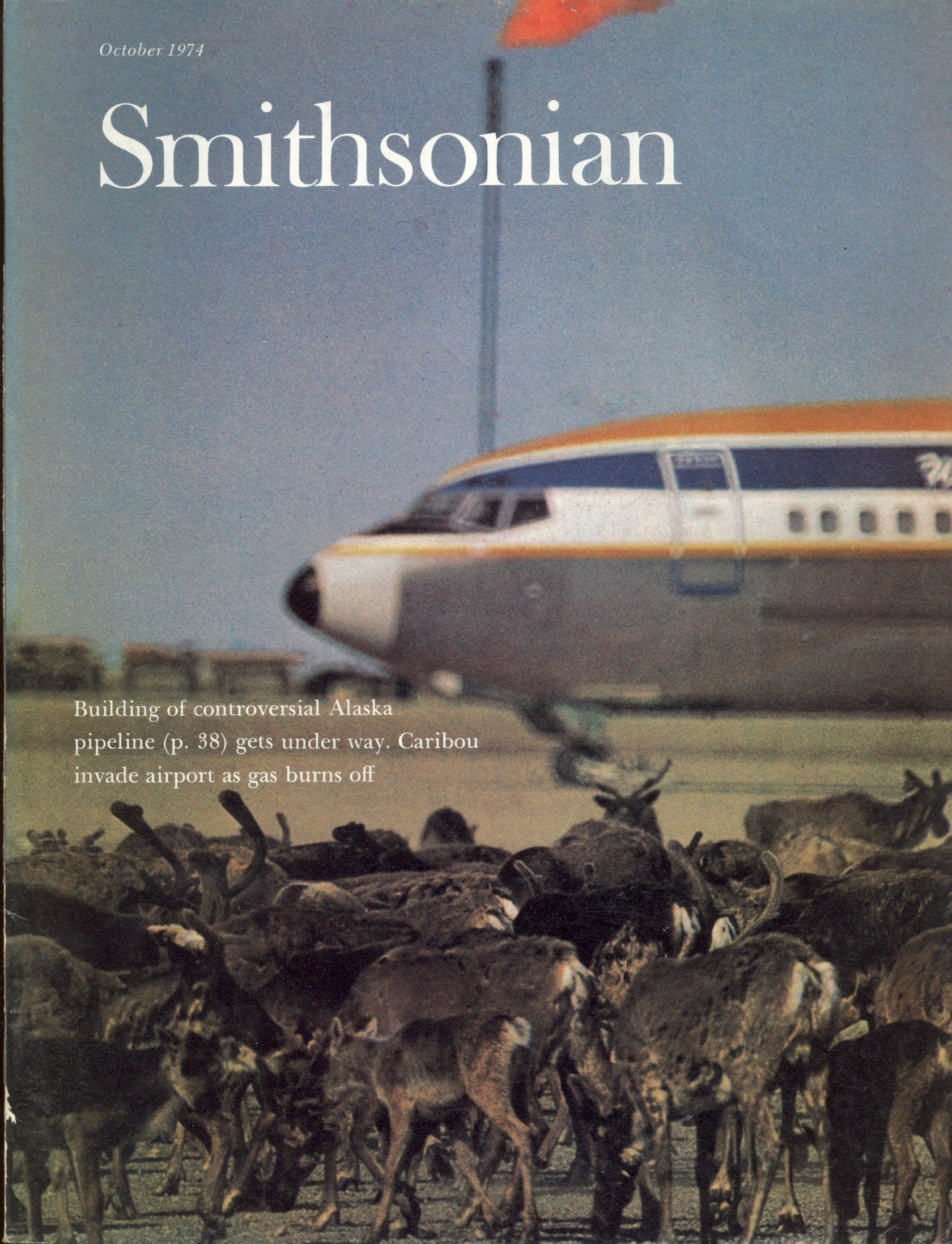 Cover of Smithsonian, October 1974