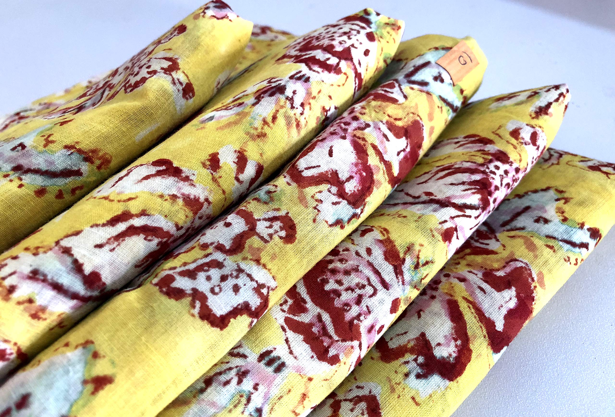 Traditional Jaipur Drukowana tkanina bawełniana na podwórku, indyjskie tkaniny z nadrukiem na lato kurti, sukienka, szalik, poduszka, pokrowiec na sofę (10 jardów)