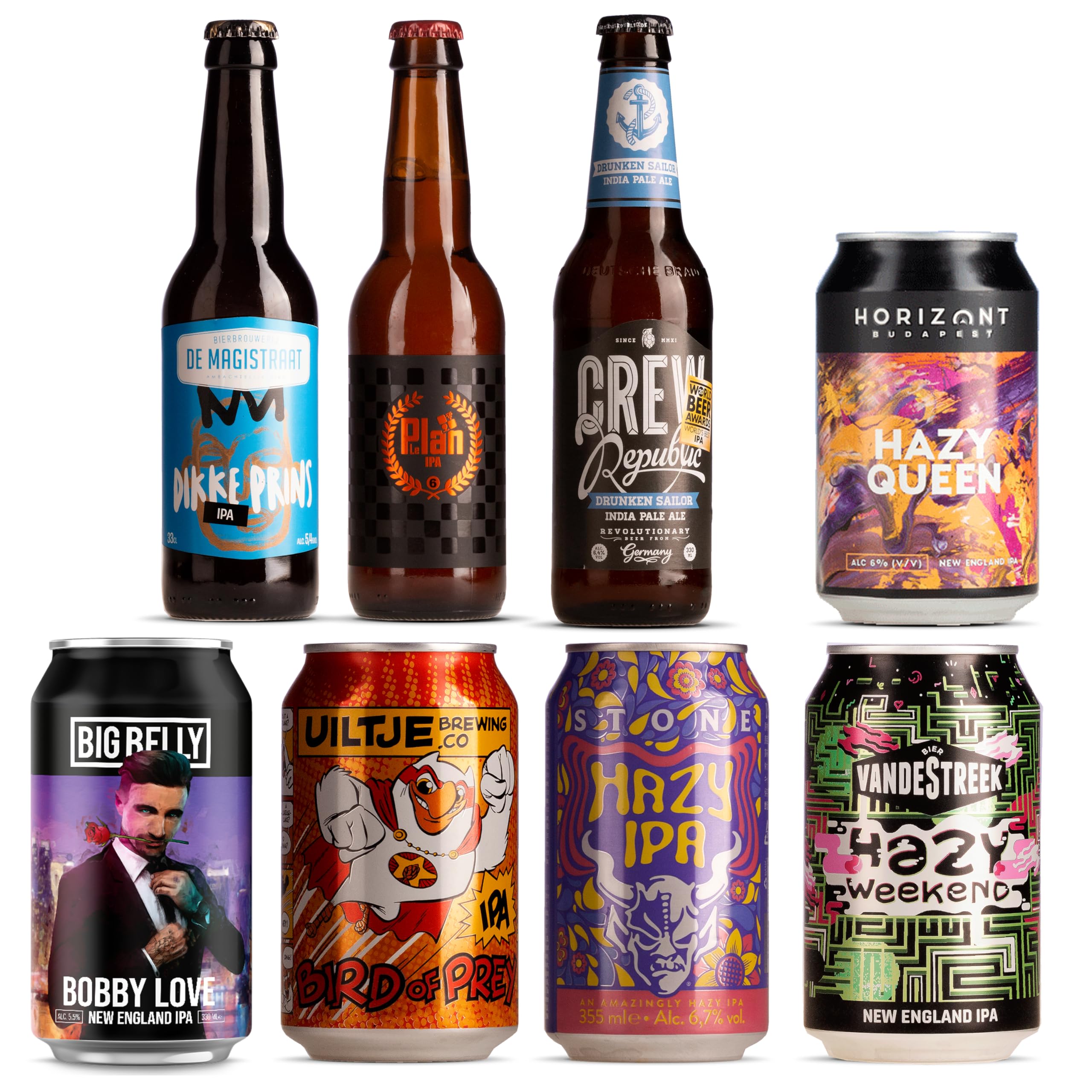 IPA Craft Beer Set - Pale Ales aus aller Welt (inklusive 2,00 € Pfand)