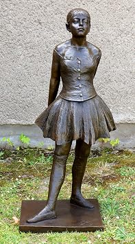 Kunst & Ambiente - Large Bronze Statue - Little Dancer of Fourteen Years - Edgar Degas - Signed - Sculptures for Sale - Decorative Figurine - Garden Figure