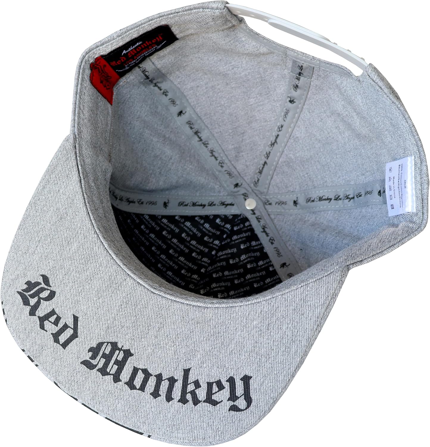 Red Monkey Designs Rising Flat Visor Snapback Limited Edition Hat Cap RM1414 | 2 Colors