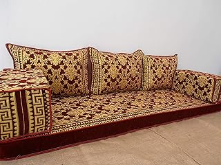 arabic sofa,arabic floor sofa,floor seating,arabic floor seating,arabic cushions,floor sofa,oriental seating,furniture,majlis,jalsa,arabic couch - MA 63