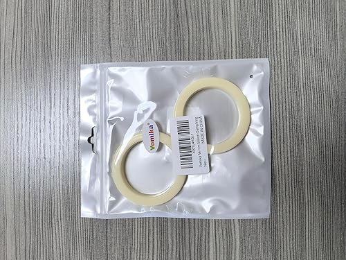 Miniatura 8 de Anillo de vapor de silicona de 2.126 in, 2 piezas de repuesto de juntas de cabeza de grupo, sin sello de junta de silicona BPA, para máquina de café