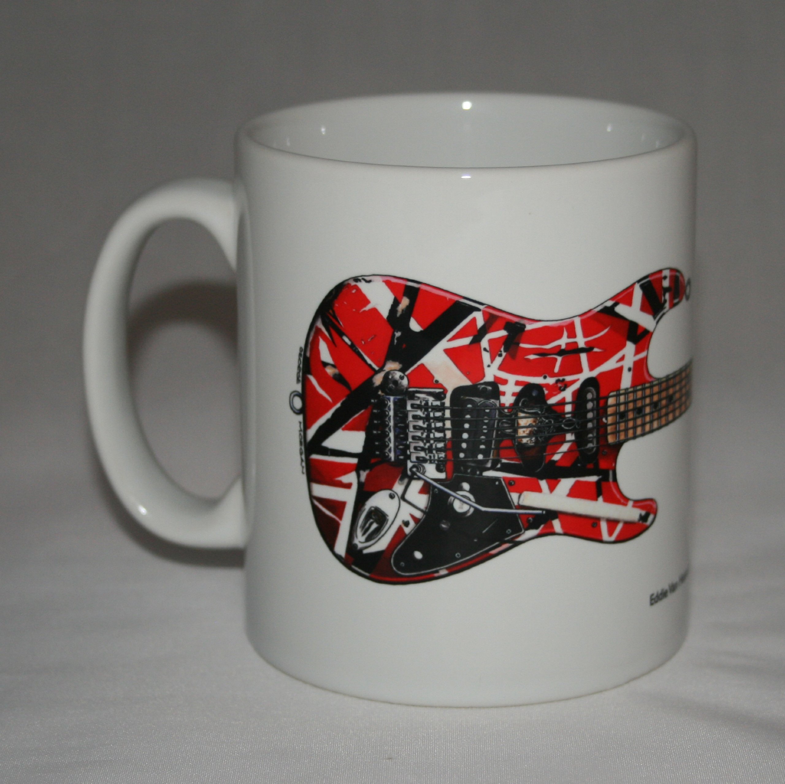 Guitar Mug. EVH's Frankenstrat