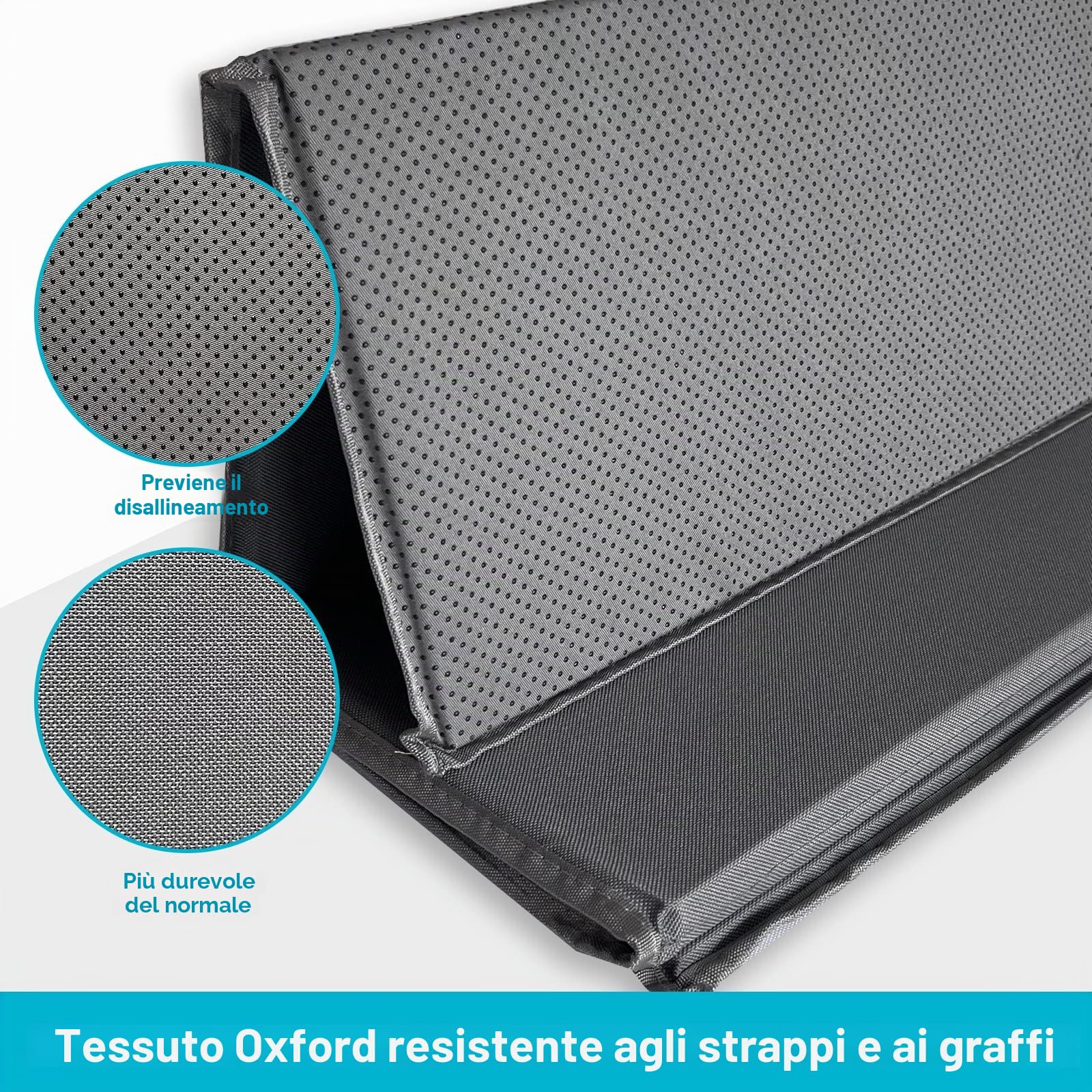 Cuscino di Supporto per Divano Sospeso, 111,7 x 44cm, pieghevole con pannello in MDF Supporto per Cuscino Cedente per la Maggior Parte dei Divani a 3 Posti