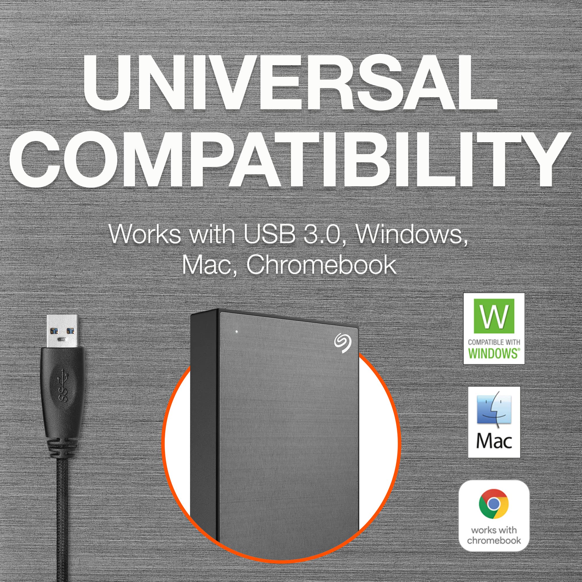 Seagate One Touch, 4TB, Password Activated Hardware encryption
