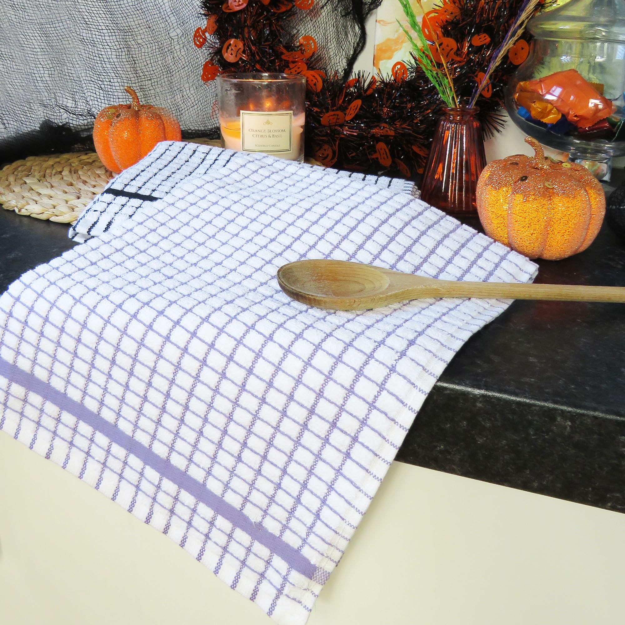 Produktbild von Samuel Lamont & Sons Poli-dri Jacquard-Geschirrtuch, Schwarzes Schaf, Größe 50 X 70 Cm, 100% Baumwoll-Frottee, Ultra-saugfähig Und Superweich, Maschinenwaschbar, Schwarz, Einheitsgröße