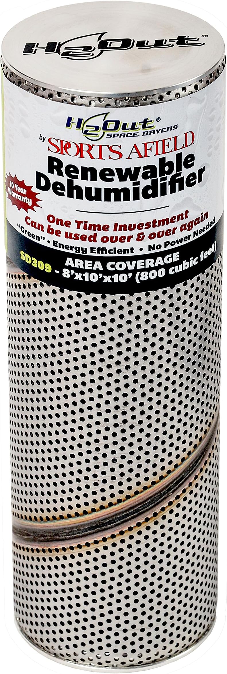 SD309 Space Dryer, 800 Cubic Feet Silver