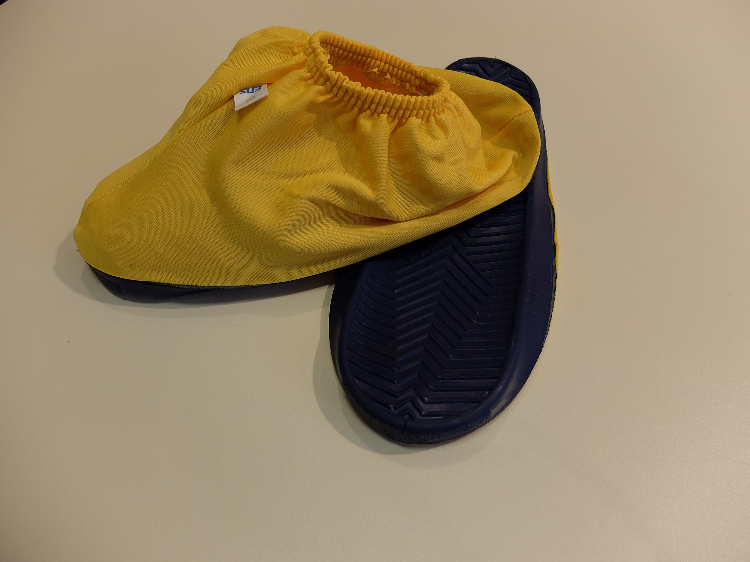Überziehschuhe, Überschuhe, mehrweg, stabil, rutschfest, Gummisohle 1 Paar (XL)