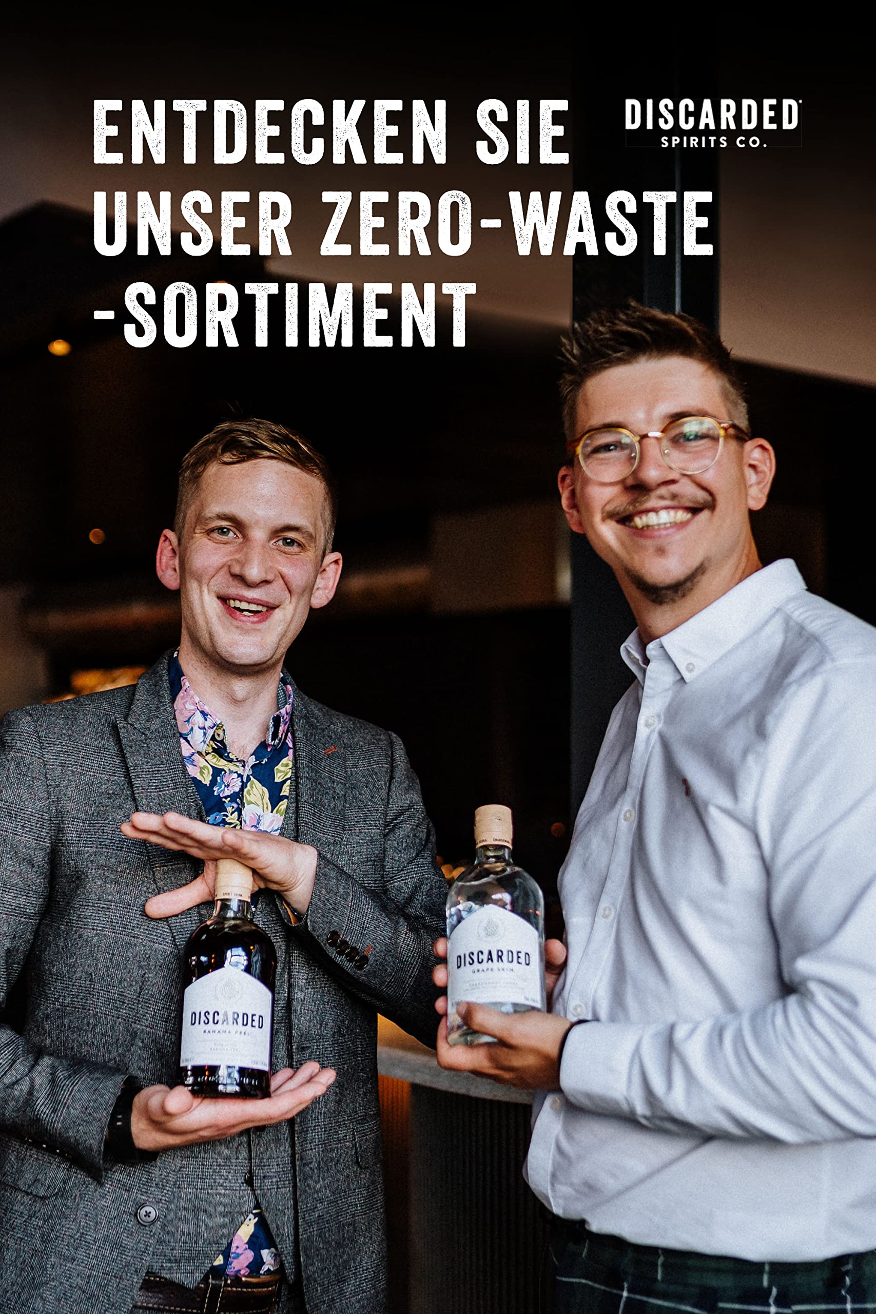Discarded Banana Peel Rum, 70cl hochwertiger karibischer Rum trifft fruchtige Bananenschale