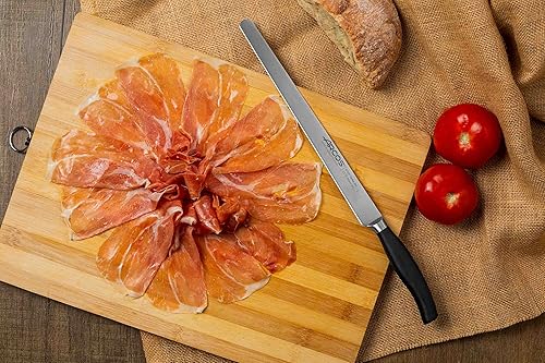 Miniatura 6 de Arcos Cuchillo de Jamón Forjado Hoja de Acero Inoxidable de 10 pulgadas 9.843 in. Cuchillo de Cocina Profesional. Resistente al óxido y a la