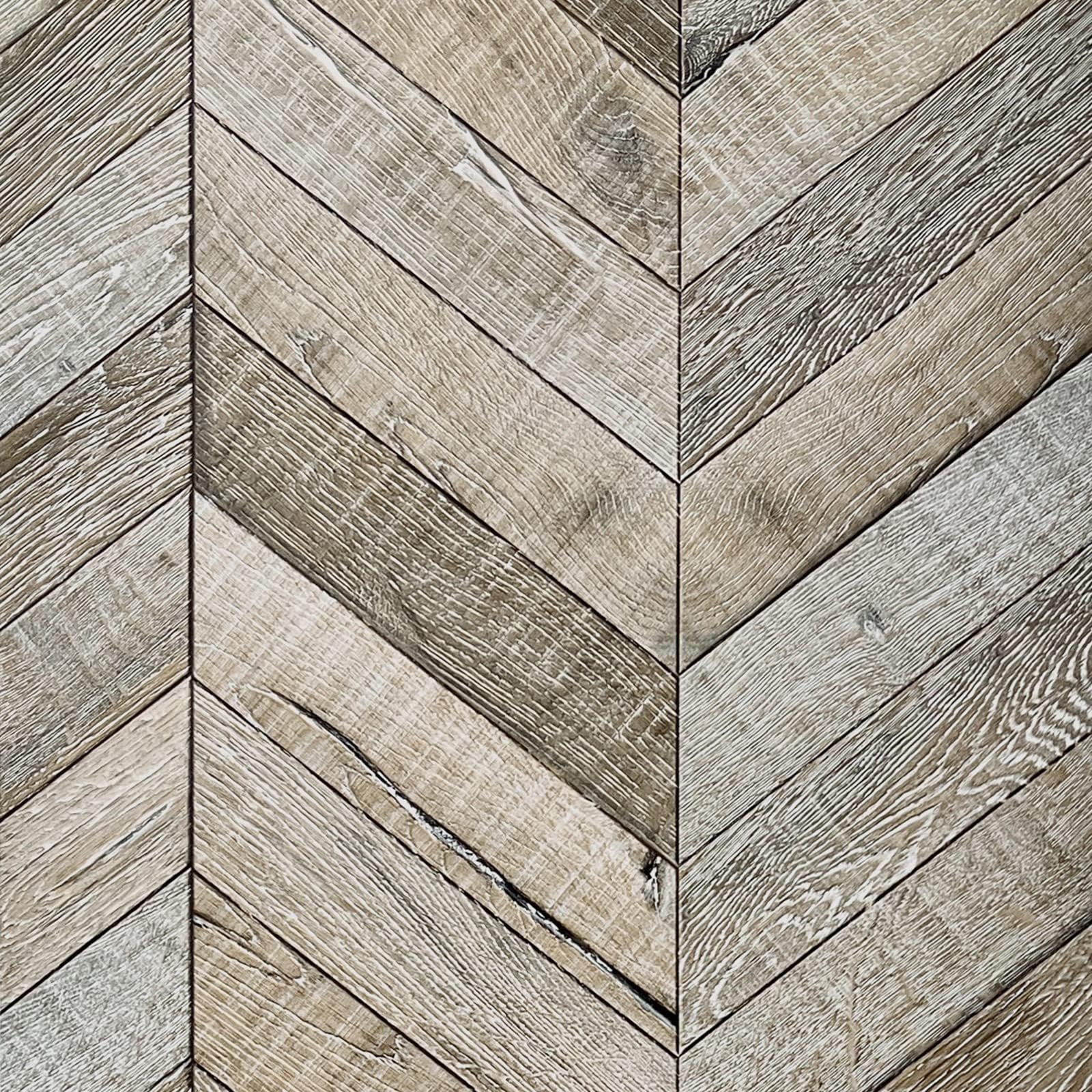 Jeweluck Wood Peel and Stick Wallpaper Wood Wallpaper Faux Wood Shiplap ...