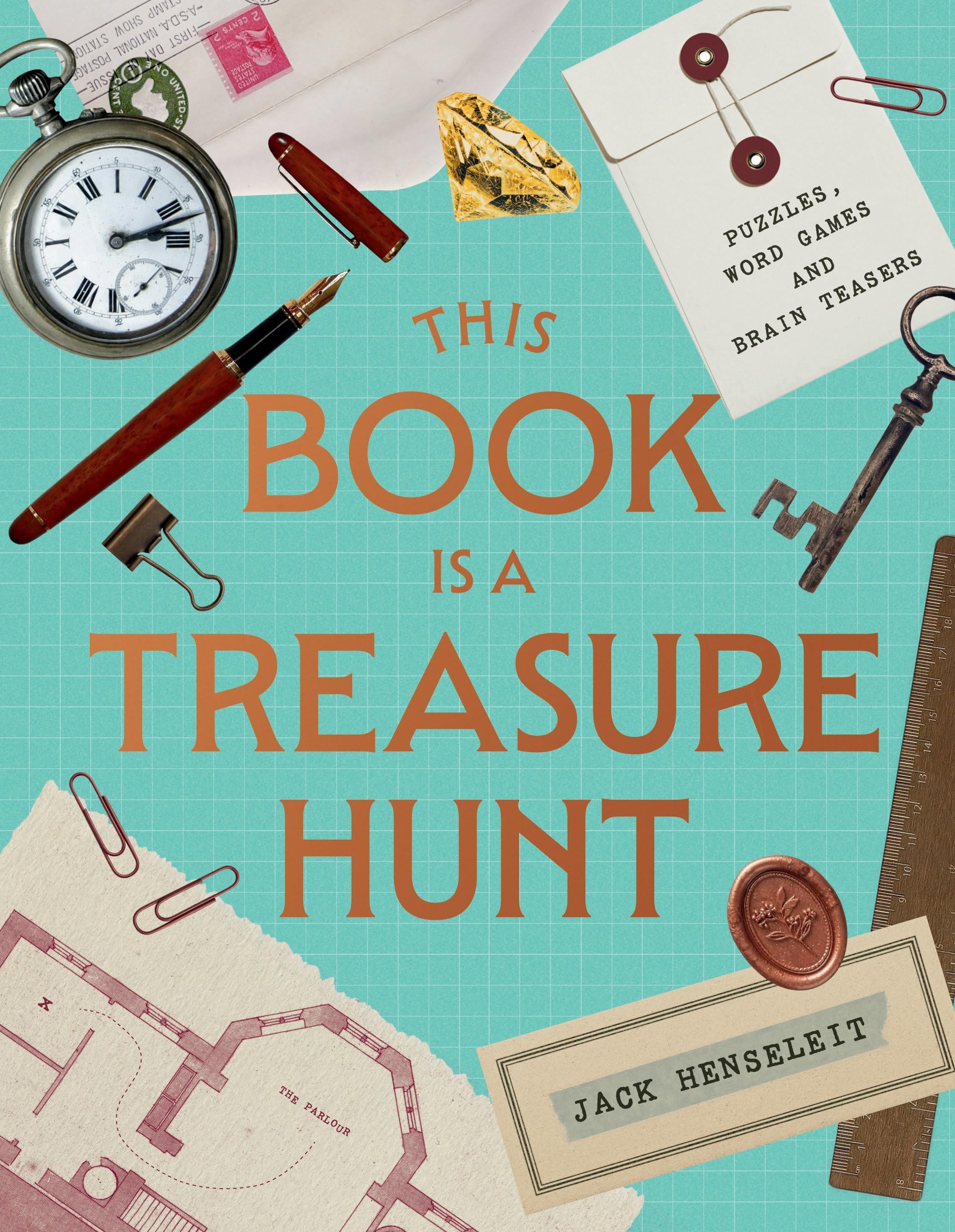 This Book is a Treasure Hunt: Puzzles, word games and brain teasers