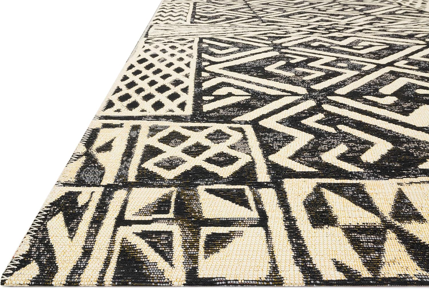 Loloi Mika MIK-13 Ivory Indoor/Outdoor Area Rug 10'-6" x 13'-9"