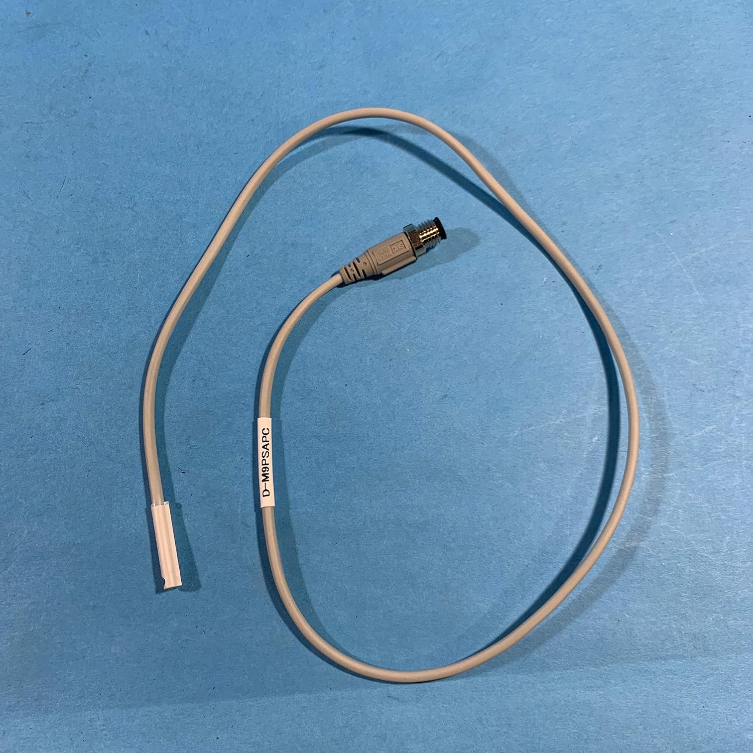 SMC D-M9PSAPC 0.5 M Cable Length, 24 VDC, 3-PIN M8 Connector, 3-Wire, Direct Mount, in-LINE, LED Indicators, PNP Output, Solid State AUTO Switch