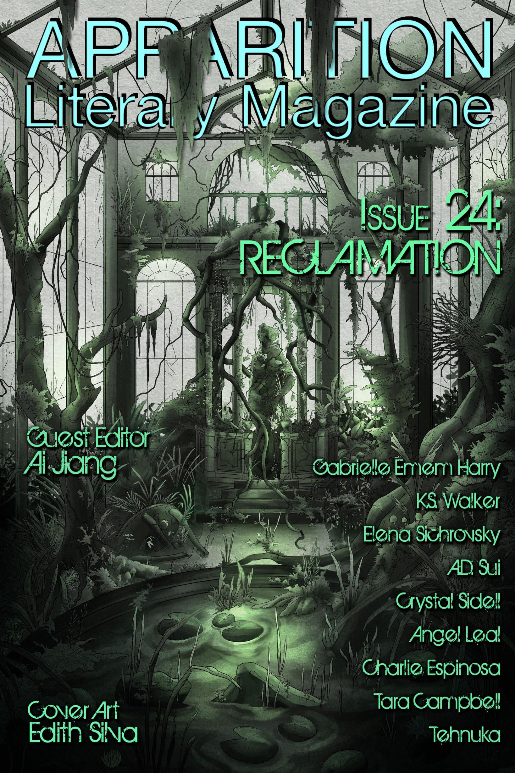 Cover of Apparition Literary Magazine, October 2023