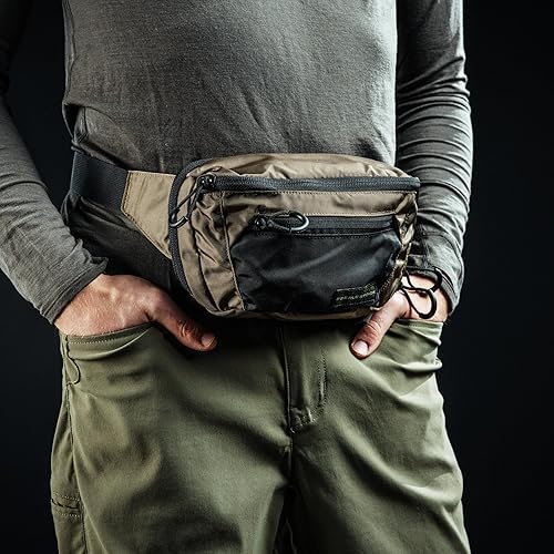 Miniatura 7 de Eberlestock Bando Bag - Cangurera táctica para hombre con cinturón ajustable, bolsillos con cremallera, bolsa compacta y ligera para cinturón