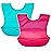 OXO Tot Roll-Up Bib 2 Pack - Pink/Teal