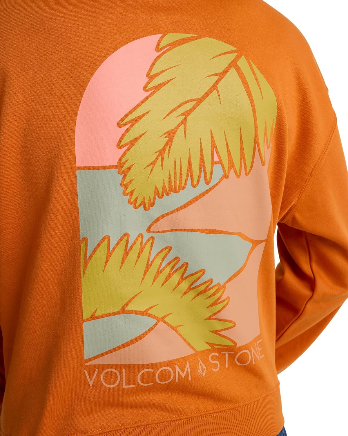 Volcom Women's Daybreak Long Sleeve Crewneck Sweatshirt Pullover - Image 5
