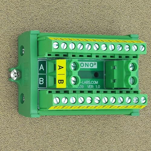 Miniatura 9 de OONO Montaje a tornillo 30A300V 2x12 Posición Bloque de terminales Módulo de distribución.