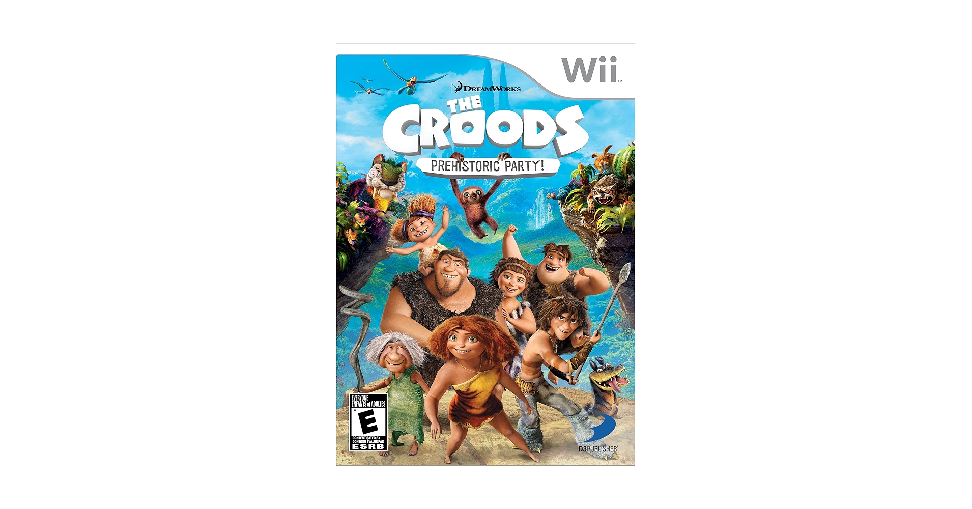 Wii★THE CROODS PREHISTORIC PARTY! 海外版 Amazon.com: The Croods: Prehistoric Party! - Nintendo Wii
