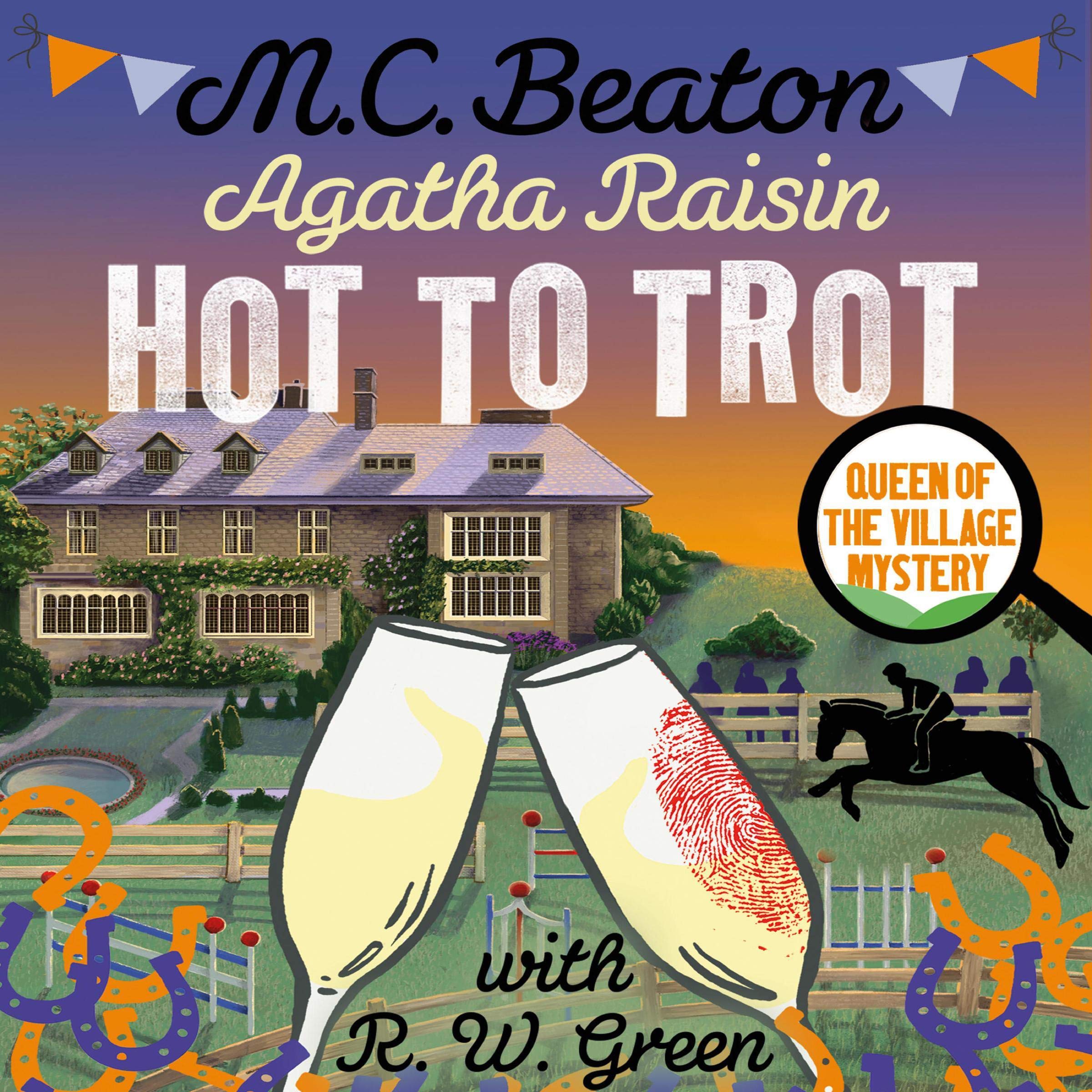 Cover art for Agatha Raisin: Hot to Trot