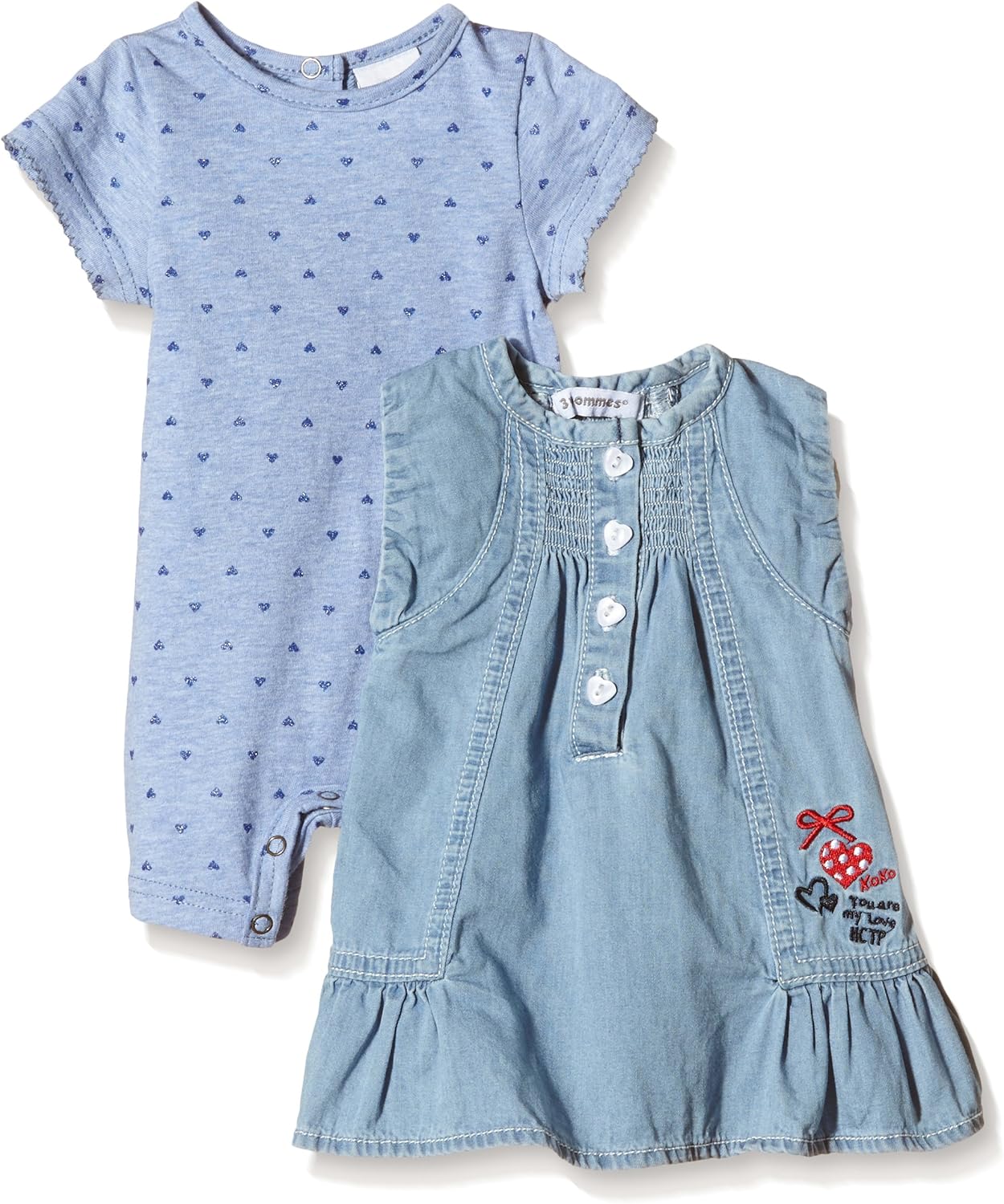 3 Pommes Unisex Baby 3H36020 Unterw sche Set Blau 6 Monate 68 3 Pommes Unisex Baby 3H36020 Unterw sche Set Blau 6 Monate 68