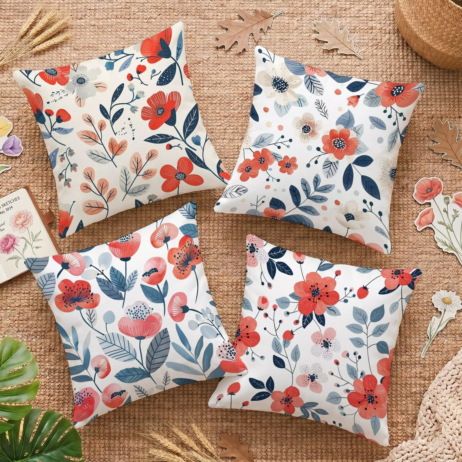 Housse de coussin impermeable 65x65cm pour proteger vos sieges de jardin