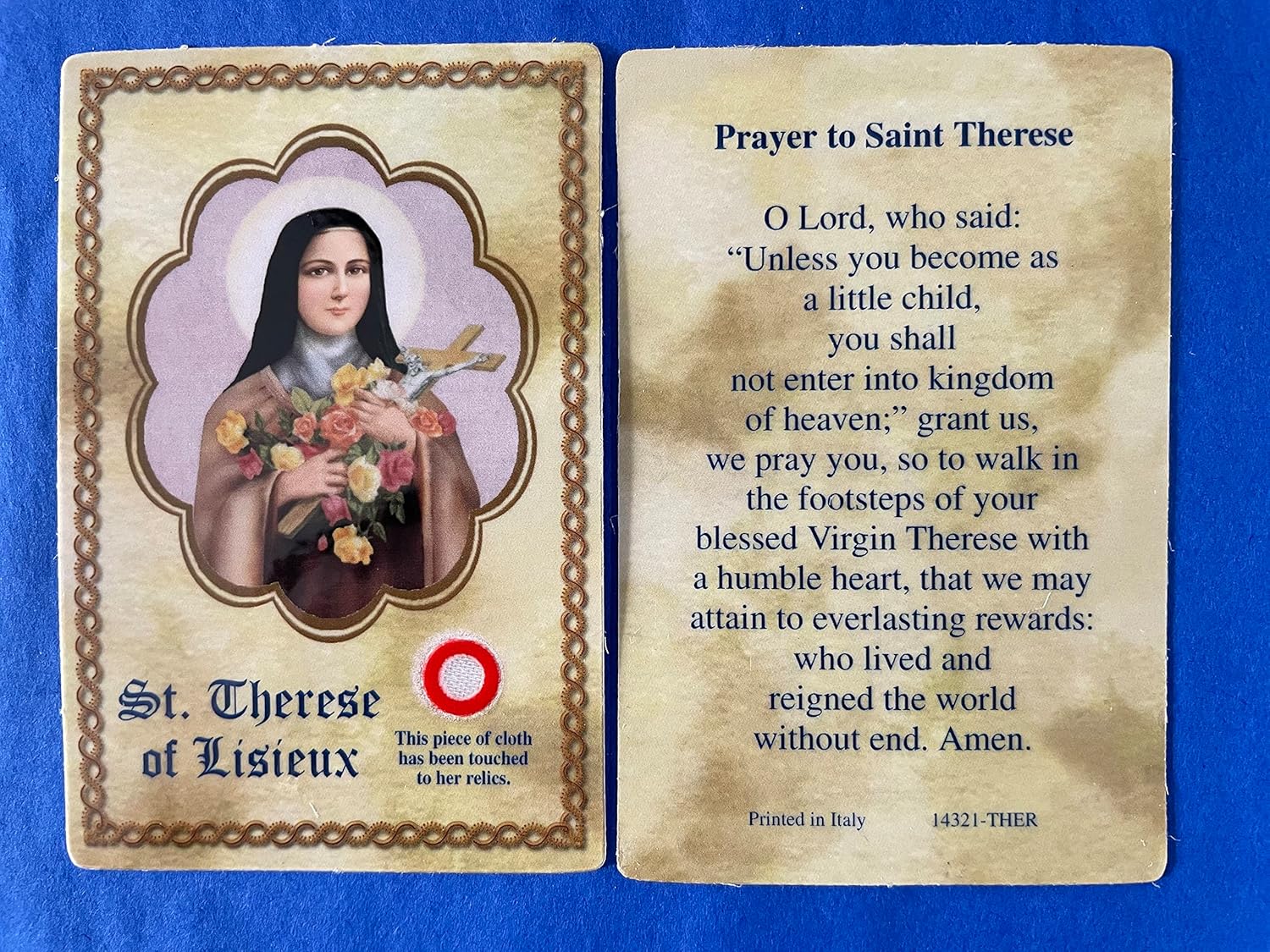 Saint Thérèse of the Little Flower Bracelet – Silver Charm Bangle with Crucifix, Blessed Tag & Birthstone – Catholic Jewelry Gift for Women – Patron Saint of Florists, Missionaries & Faith - Image 2