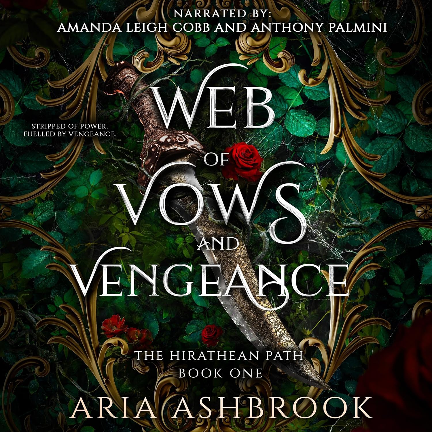 Web of Vows and Vengeance: An Enemies to Lovers Fantasy Romance Novel (The Hirathean Path, Book 1)    
	                
	            

                 
                        Audible Audiobook 
                  
                        – Unabridged