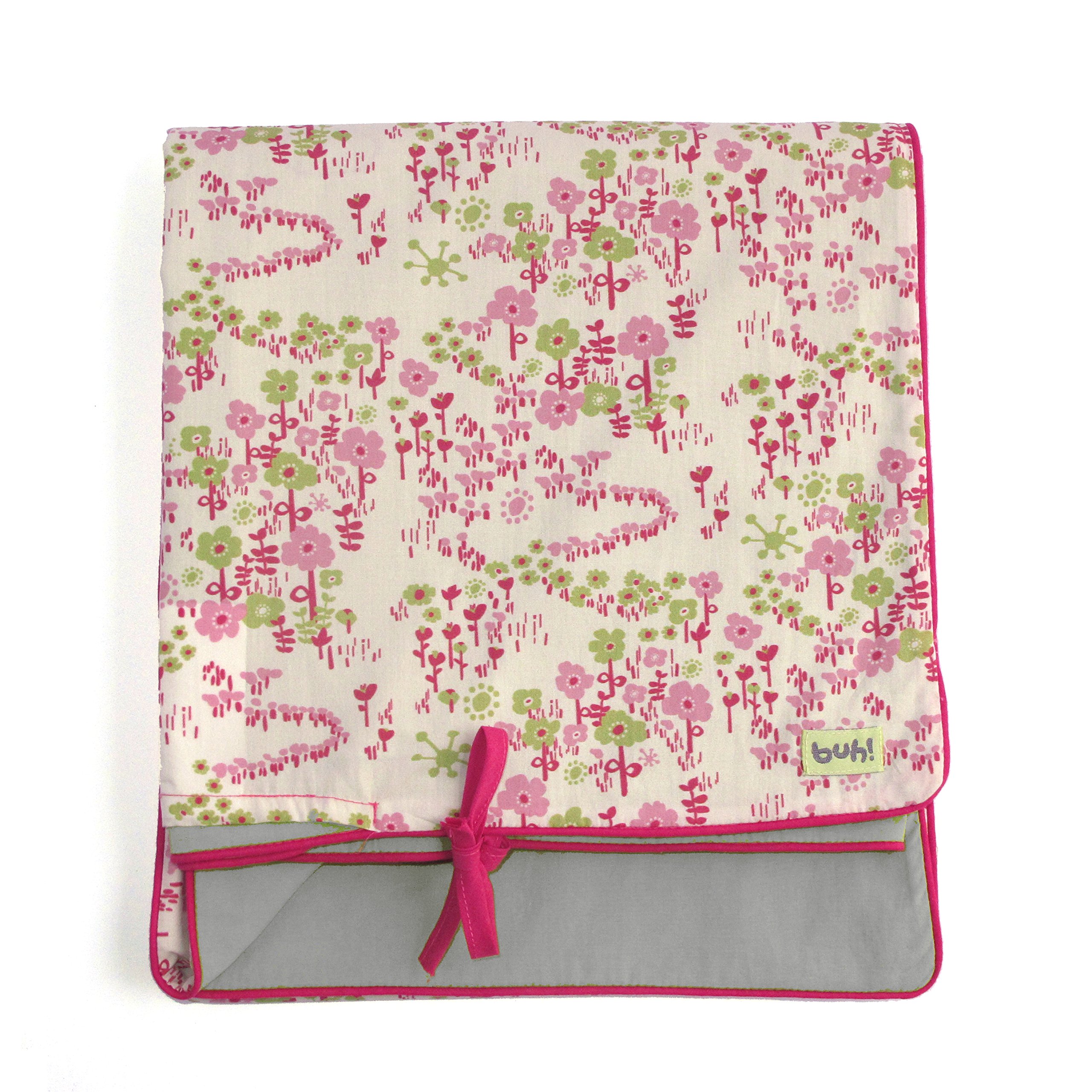 Buh! Duvet Cover Poplin Collection (110 x 125 cm, Nantes Grey)