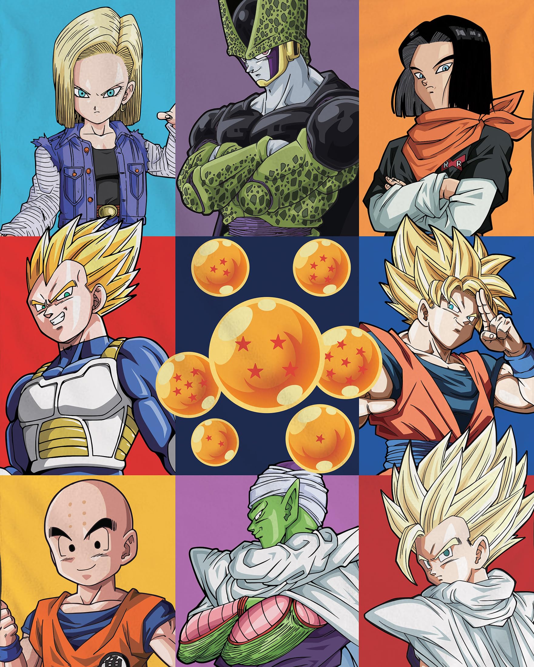 Amazon.com: Dragon Ball Z Goku Vegeta Cell Trunks Kremlin Plush