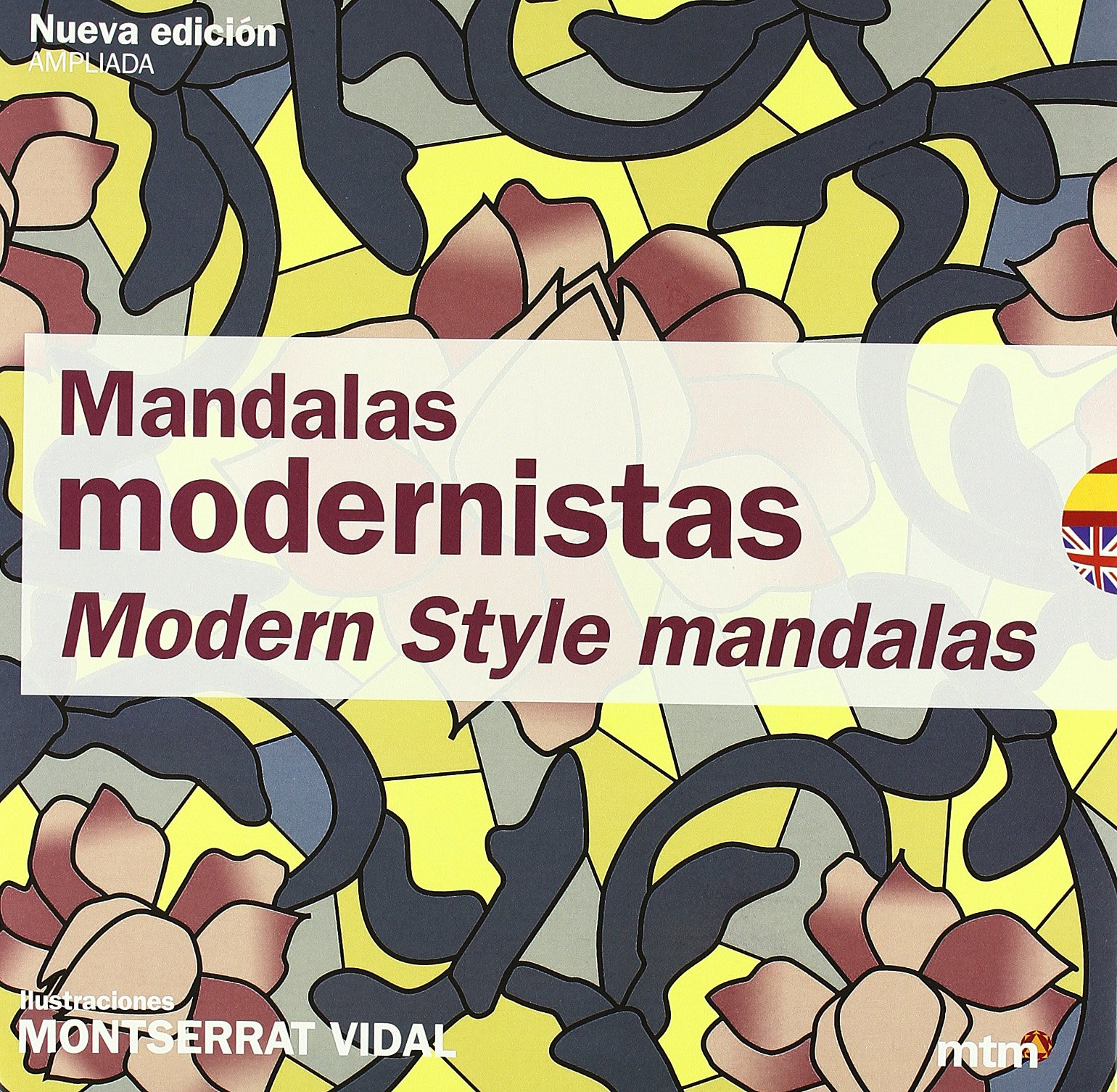 Mandala moderniste cahier créatif pour vos moments de détente de week-end
