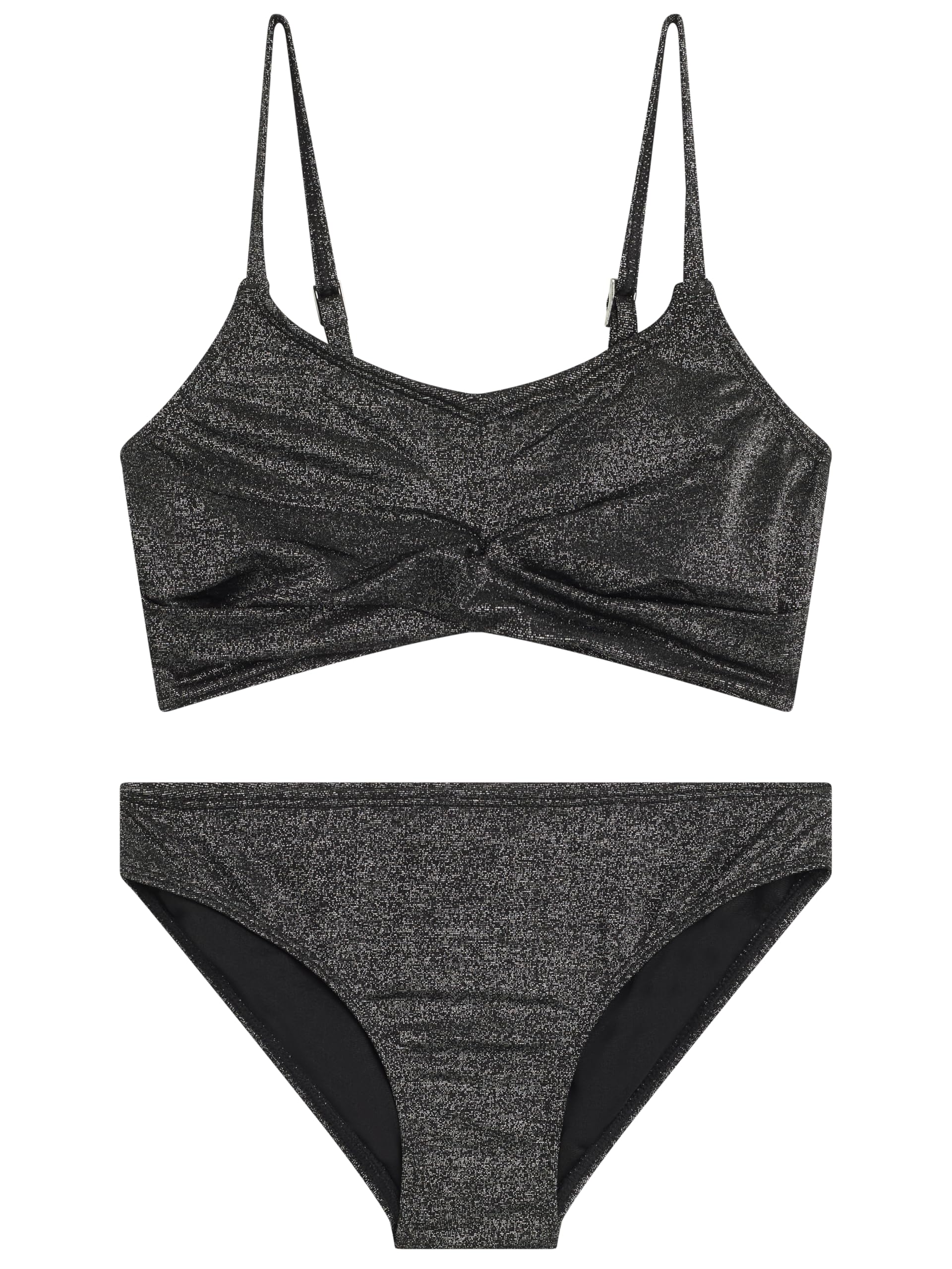 Kanu Surf Girls' Gracie Beach Sport UPF 50 Sparkle Bikini