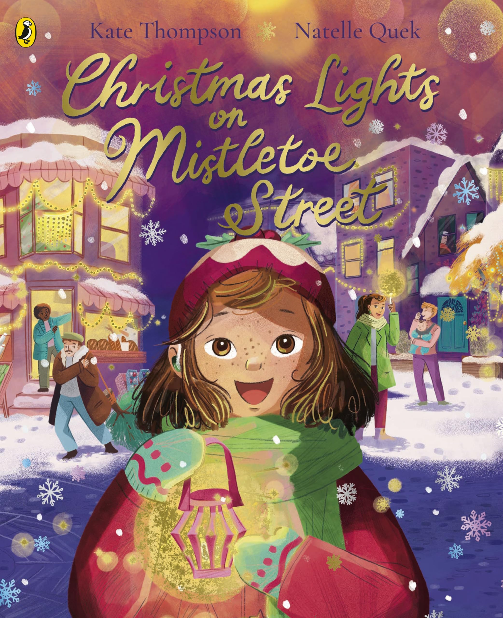 Christmas Lights on Mistletoe Street: A festive story about kindness and community