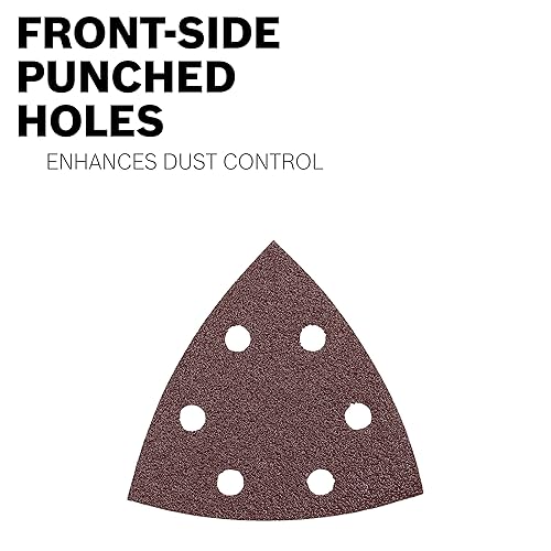 Miniatura 5 de BOSCH SDTR080 - Triángulo de lijado detallado, grano 80, paquete de 5