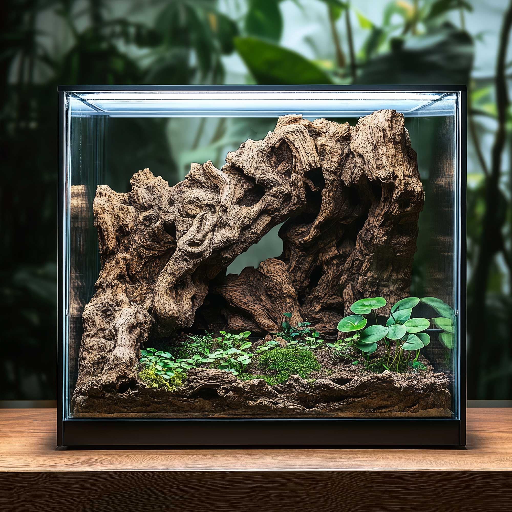 Naturkorkstücke für Terrarium & Paludarium | Unbehandelte Korkrinde 5-20cm | Dekoration & Basteln - 1000g