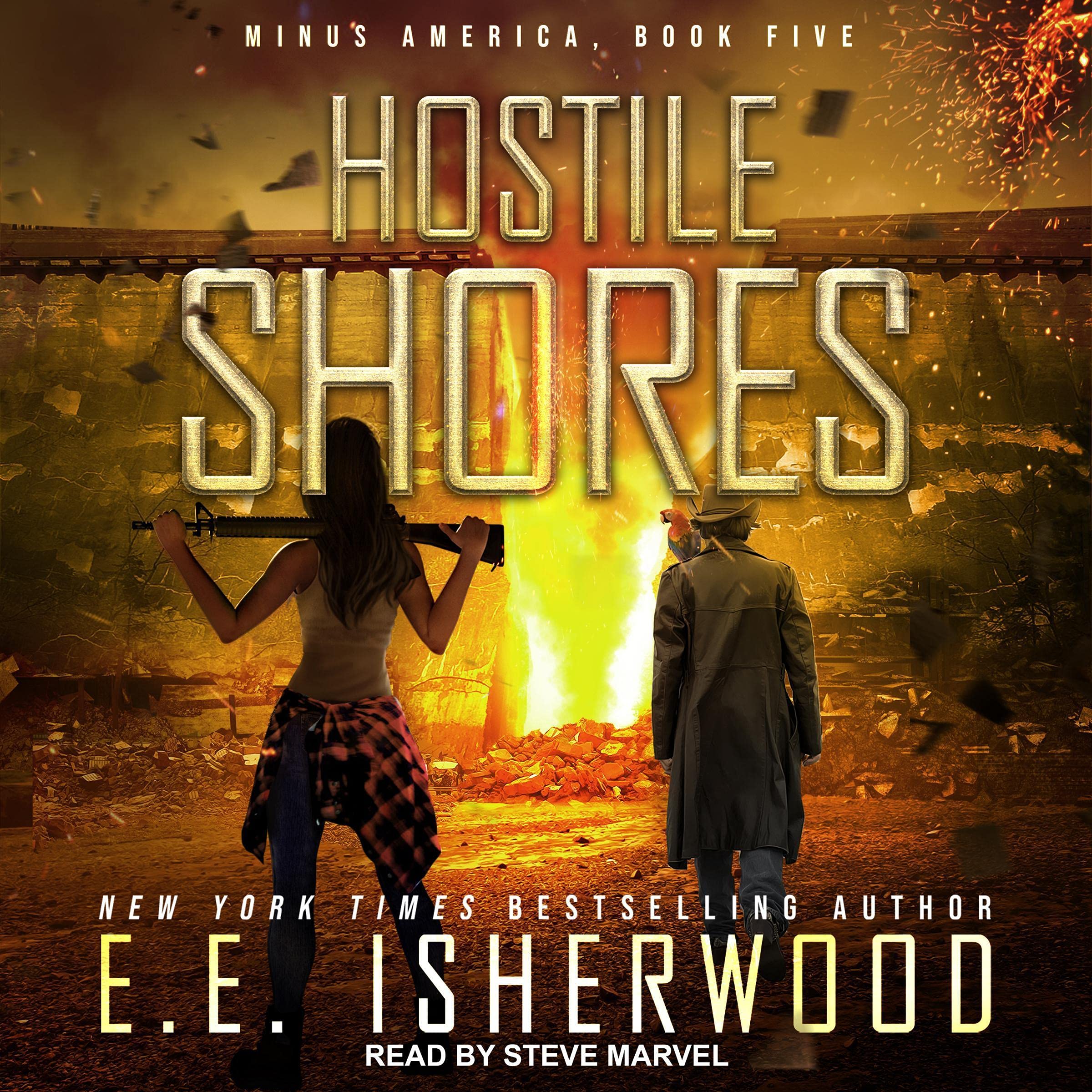 Cover art for Hostile Shores: Minus America, Book 5