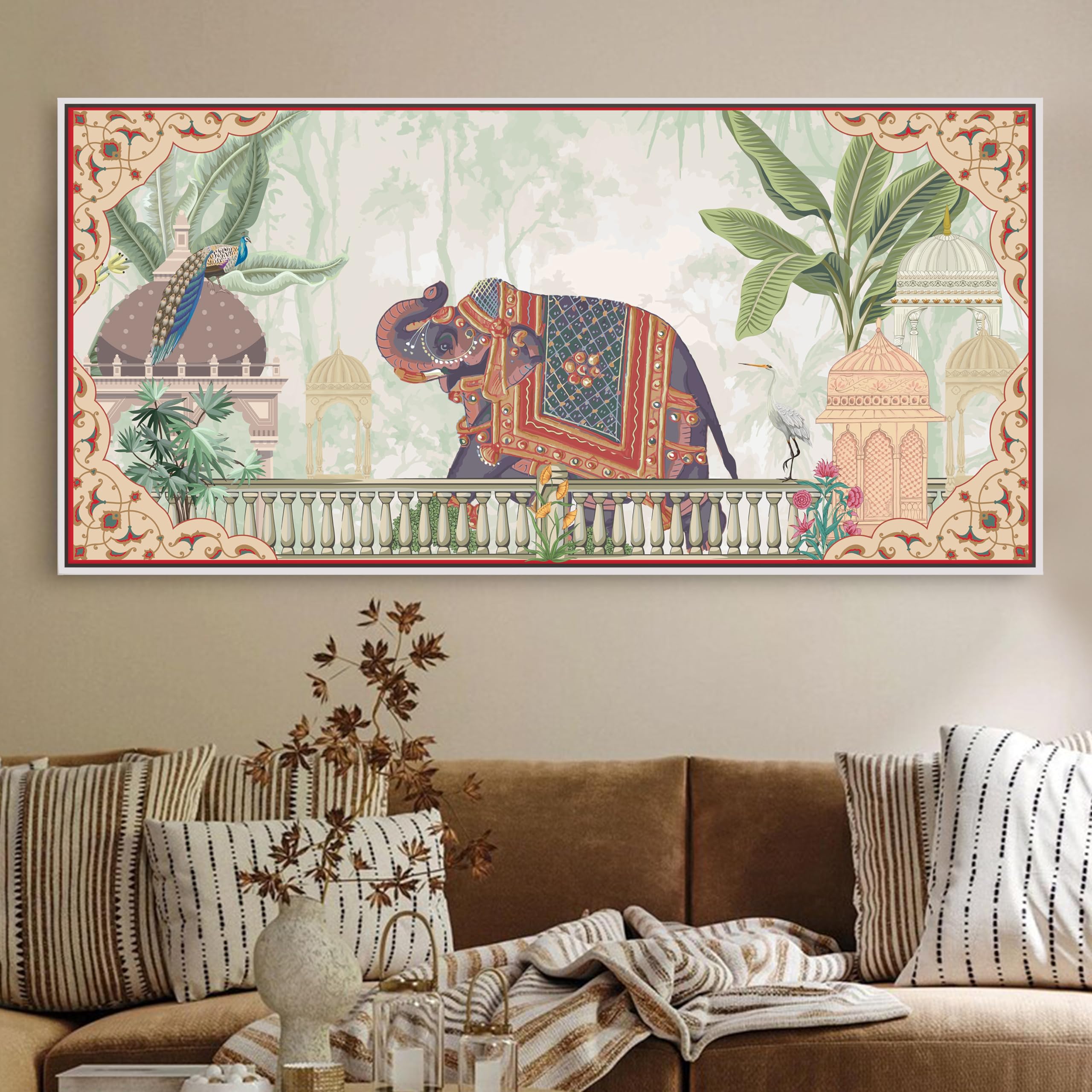 Vastu 7 Running Horses Painting - Luck & Prosperity -8