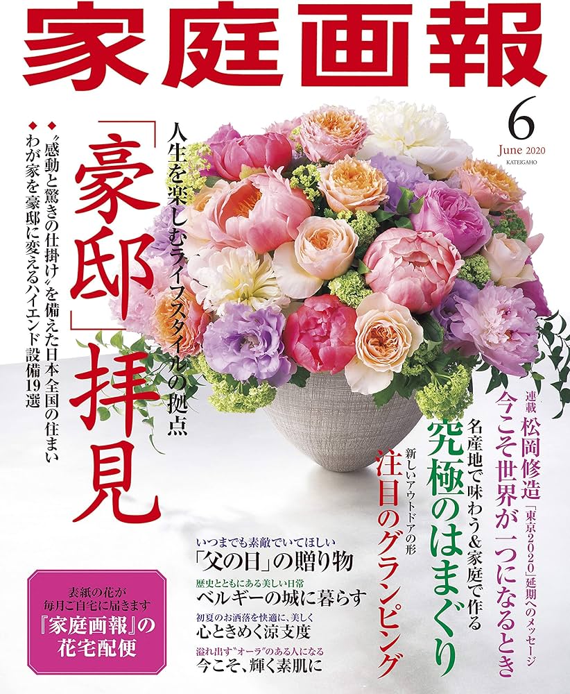 家庭画報 2020年6月号 : Amazon.es: Libros